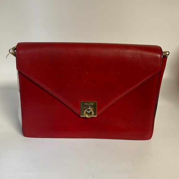 Céline Red envelope bag - Picture 11 of 12
